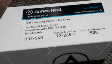 James H.heal標準摩擦布(白棉布)