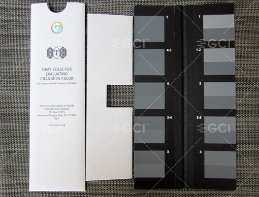 AATCC標準褪色灰卡