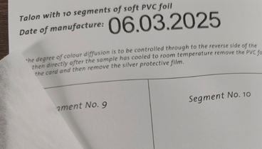 瑞士EMPA PVC膜(727)